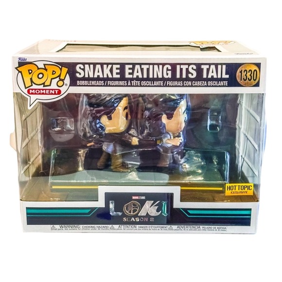 Funko Pop! Moment Loki Season 2 Snake Eating Its Tail 1330 Hot Topic Exclusive - Picture 1 of 9